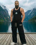 Men's Body Defining Stringer Vest — OBOI Fitness Gym Gear