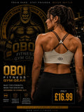 OBOILEFEMME Double strap sports bra — OBOI Fitness Gym Gear