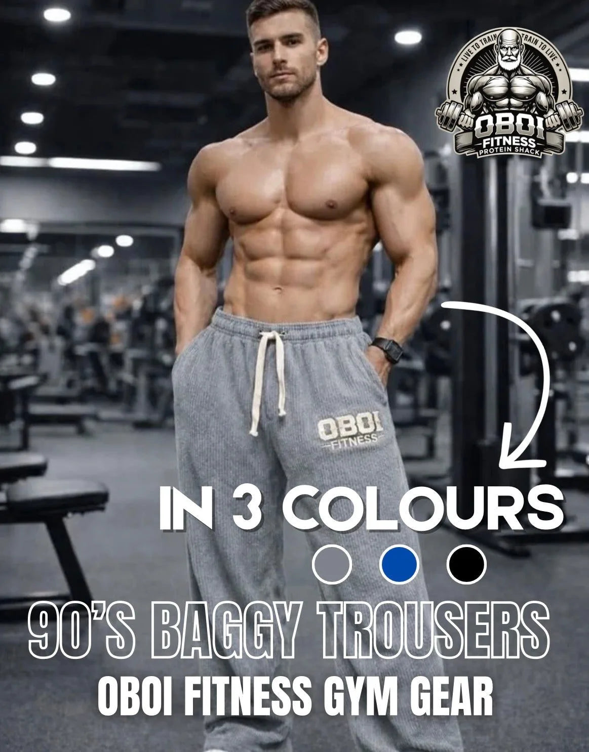 OBOI Baggies — OBOI Fitness Gym Gear