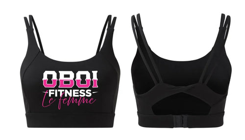 Double Strap Support Sports Bra — OBOI Fitness Gym Gear