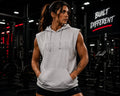 LeFemme Angel or Demon sleeveless hoodie. — OBOI Fitness Gym Gear