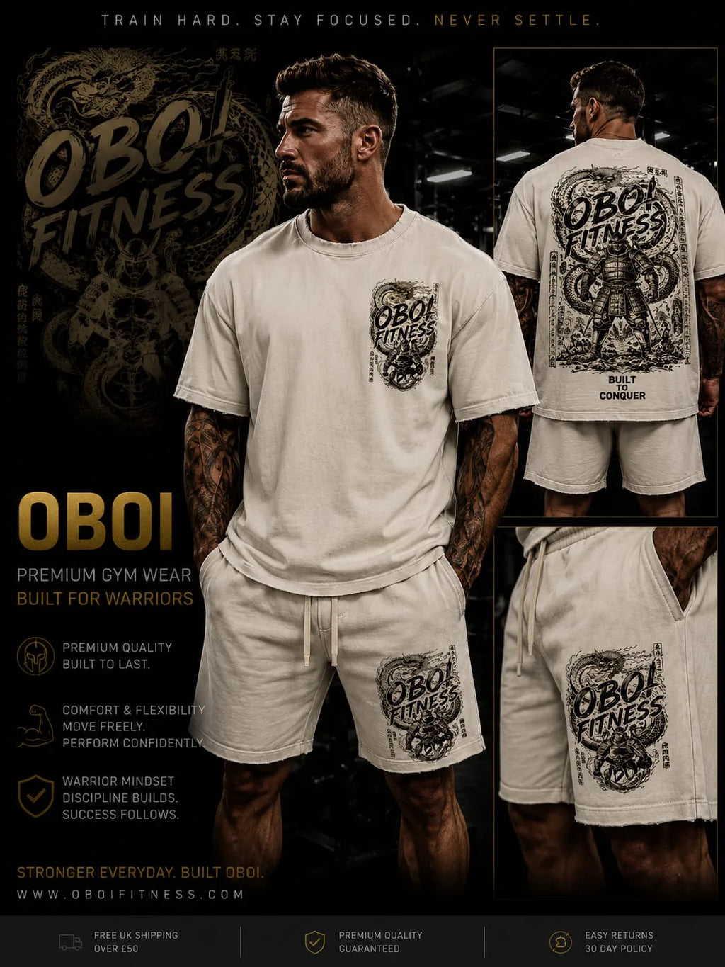 OBOI Summer samuri combo set