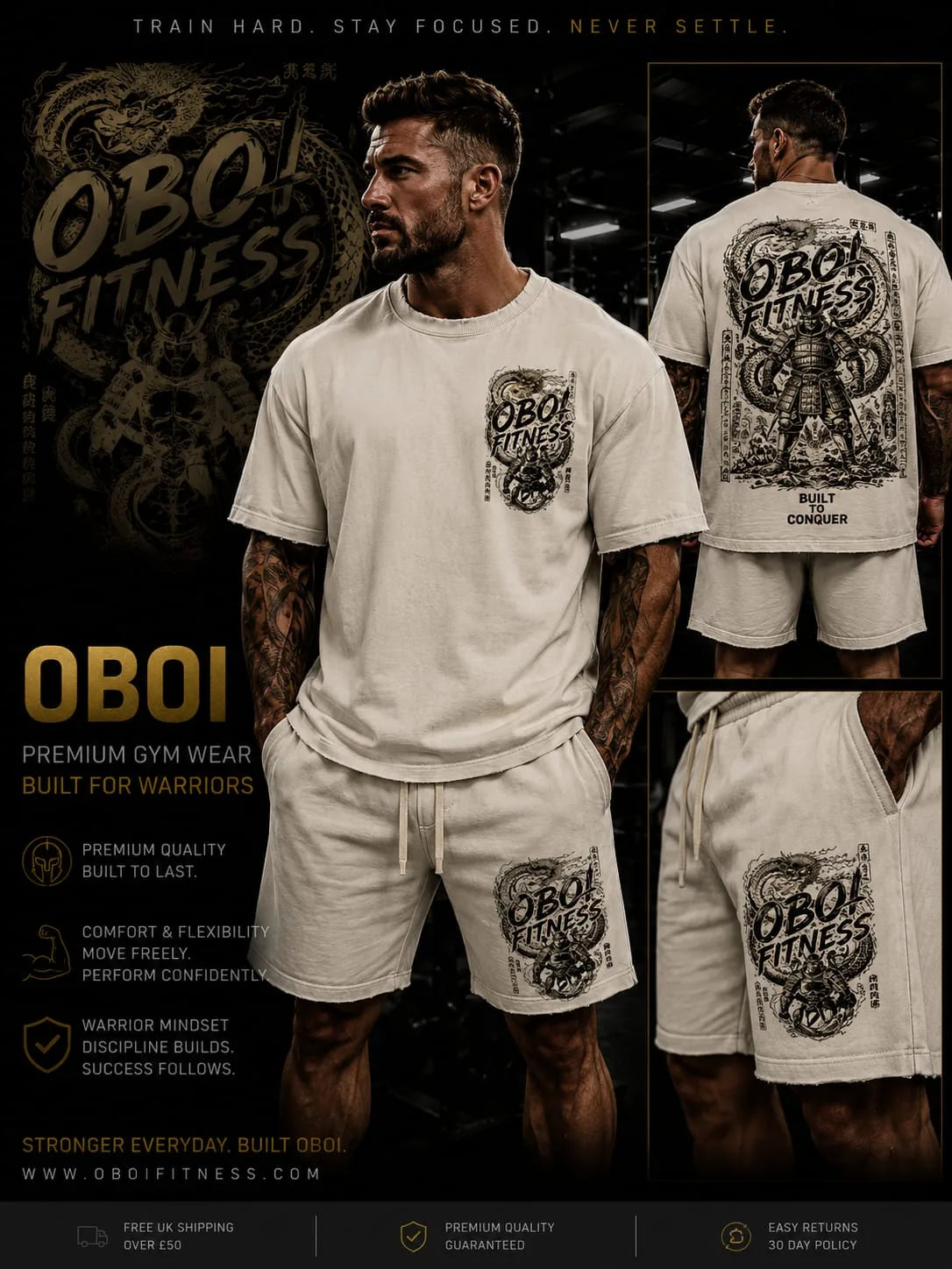 OBOI Summer samuri combo set