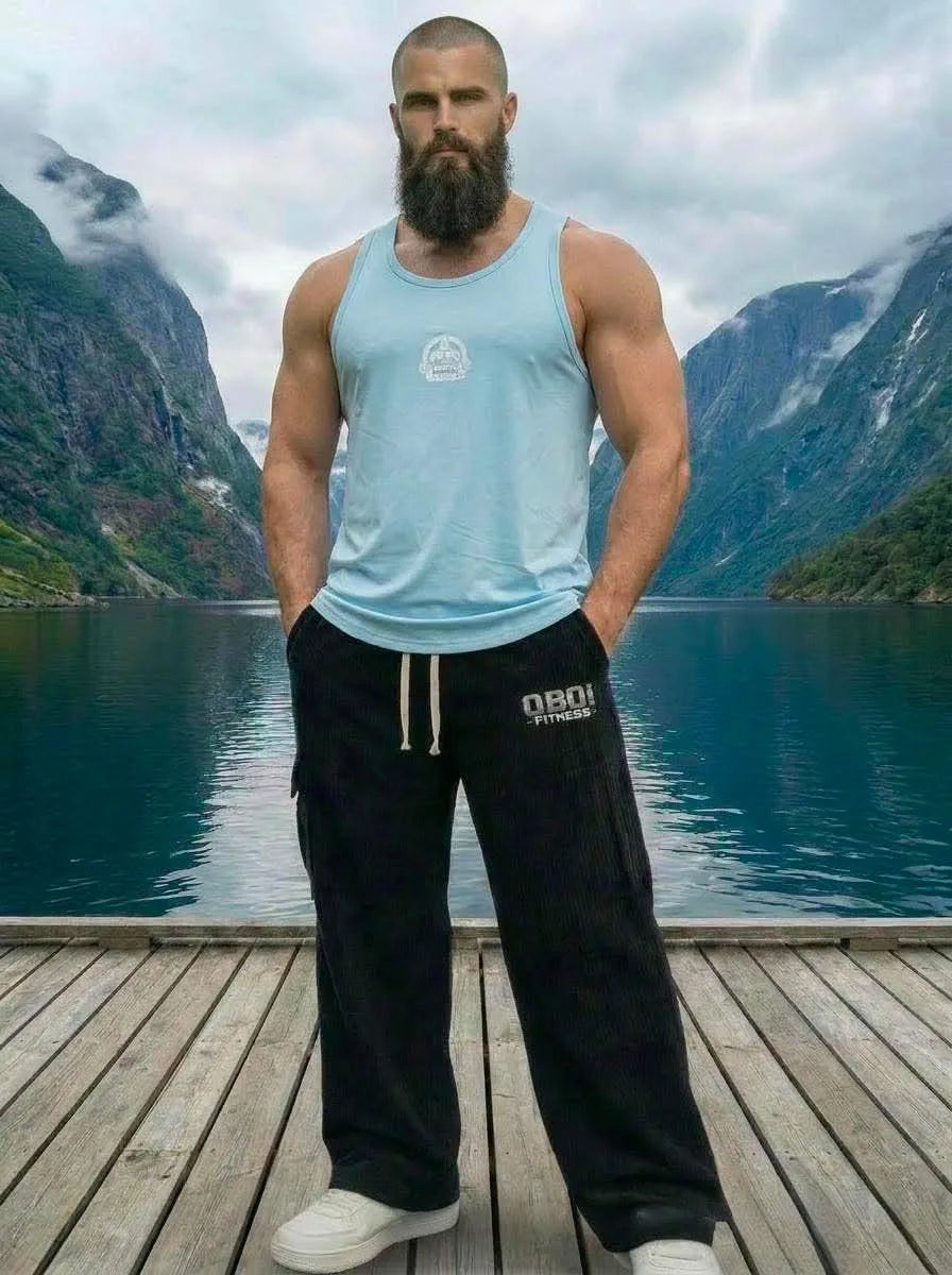 Men's Body Defining Stringer Vest