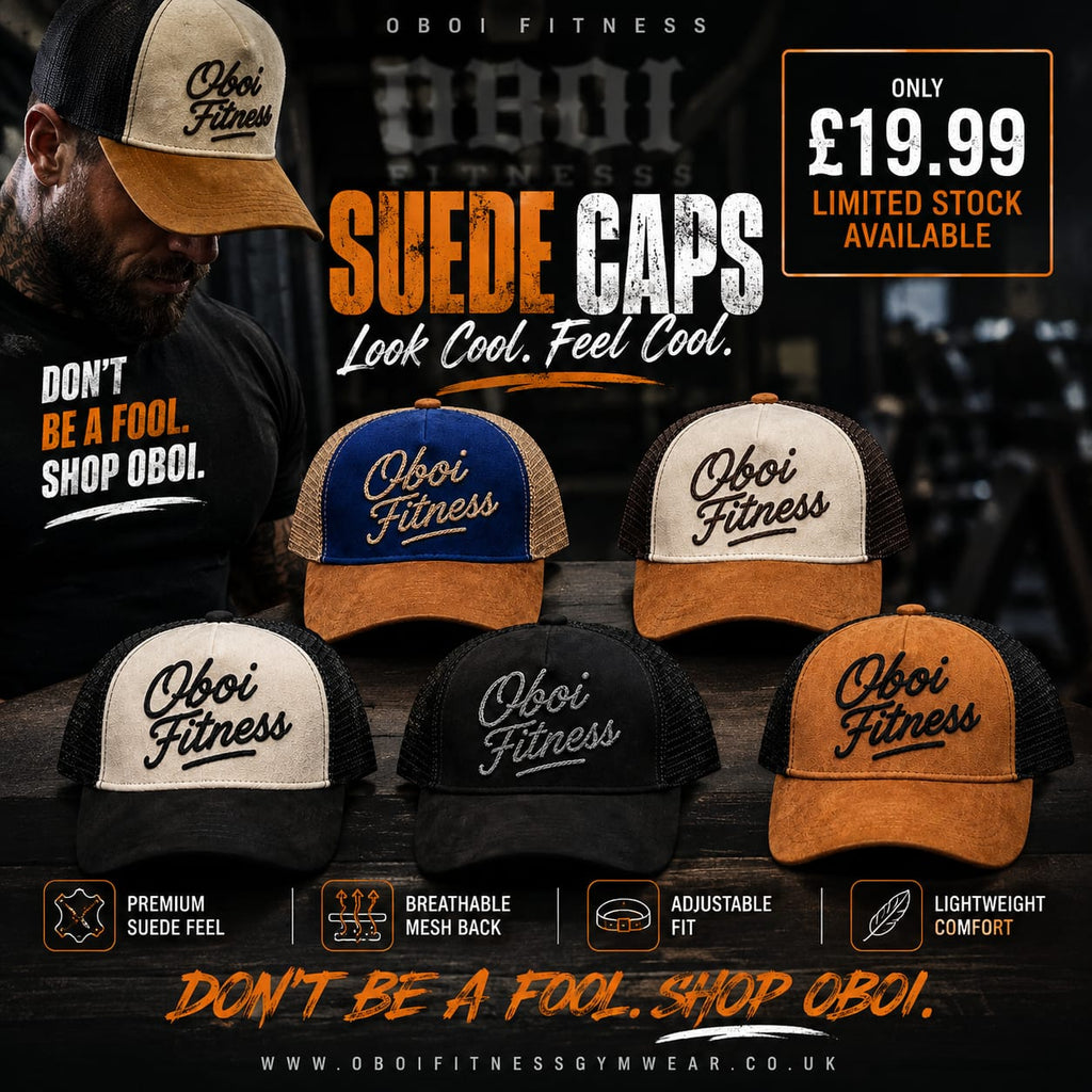 OBOI Fitness Suede Trucker Cap