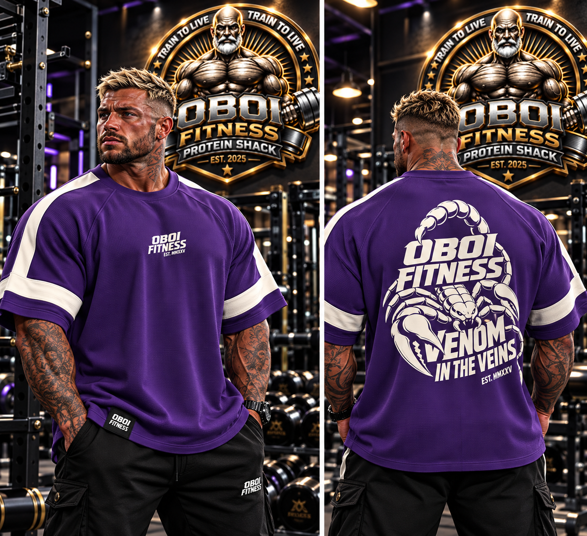 OBOIFITNESS VENOM IN THE VEINS RAG TOP