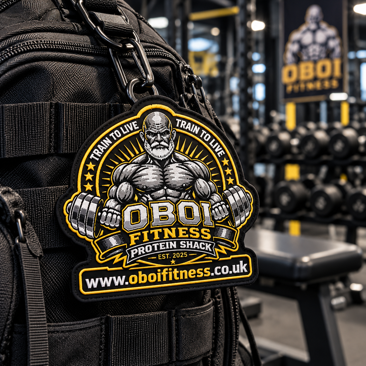 Oboi velcro bag tags