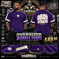 Oboi purplebubble print ragtop